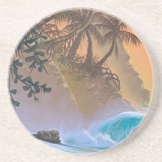 ハナレイベイビーチサーフ コースター (正面)