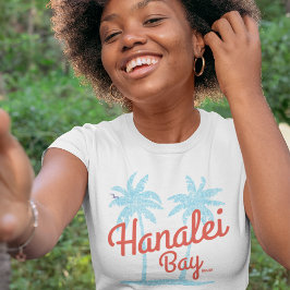 ハナレイ湾 カウアイ島 ハワイ お土産 サーフィン Tシャツ