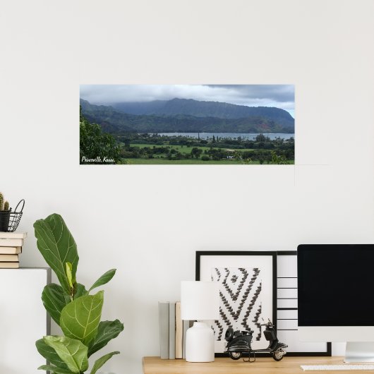 ハナレイ湾 ポスター (ホームオフィス)