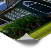 ハナレイ，ハワイ，教会 ポスター (角)