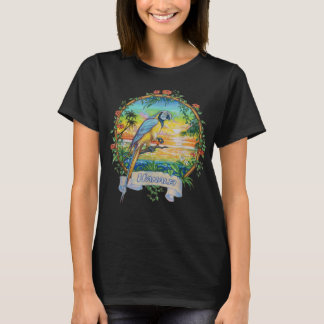 ハナレーカウアイヴィンテージサンセットパロットバケーション Tシャツ