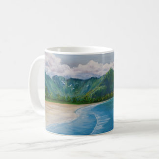 ハナレーベイハワイ絵画ズ コーヒーマグカップ