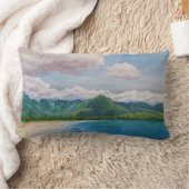 ハナレーベイハワイ絵画ズ ランバークッション (ブランケット)