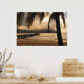 ハナレーベイ – カウアイ、ハワイ ポスター (キッチン)