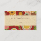 ハナBisinessカード 名刺 (裏面)