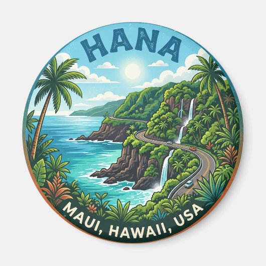 ハナUSA マグネット (正面)