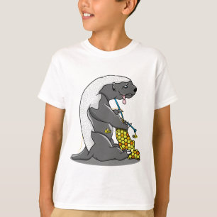 ハニおもしろいアナゴ Tシャツ