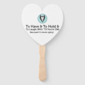 ハニおもしろいー結婚ツの誓い ハンドファン (裏面)