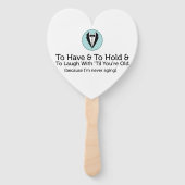 ハニおもしろいー結婚ツの誓い ハンドファン (正面)