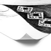 ハニのポスター – By Heeyo Draw ポスター (角)