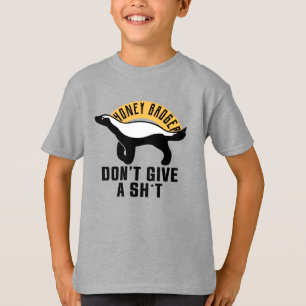ハニアナグマはダ気にメだ Tシャツ