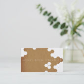 ハニカオーガニックム |ナチュラルビジネス 名刺 (スタンド正面)