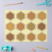 ハニカカラフルム誕生日 薄葉紙 (クラフト)