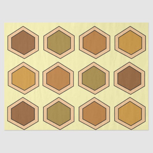 ハニカカラフルム誕生日 薄葉紙 (正面)