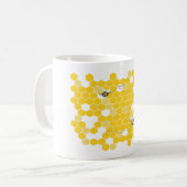 ハニカパーソナライズされたンビーマグ コーヒーマグカップ (正面左)