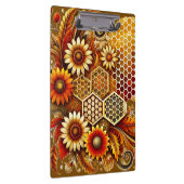 ハニカムおよびヒマワリインスパイアークリップボード クリップボード (右)