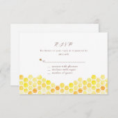 ハニカムおよびフローラ応答カード 出欠カード (正面/裏面)