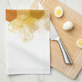 ハニカムアルコールインク キッチンタオル (四つ折り)