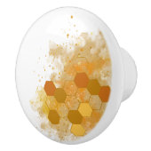 ハニカムアルコールインク セラミックノブ (右)