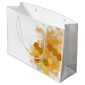 ハニカムアルコールインク ラージペーパーバッグ (裏面アングル)