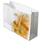 ハニカムアルコールインク ラージペーパーバッグ (正面アングル)