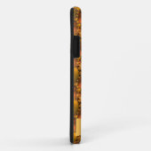 ハニカムイエローフラクタルアートモノグラム Case-Mate iPhoneケース (裏面/右)