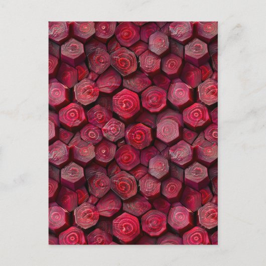 ハニカムカブトムシ ポストカード (正面)