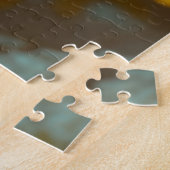 ハニカムグローのブロンド美しい女神 ジグソーパズル (側面)