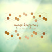 ハニカムゴールド ウィンドウサイン (シート3)