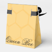 ハニカムテントの好意ボックスを備えた可愛いクイーンビー フェイバーボックス (裏面サイド)