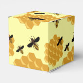 ハニカムハチミツ昆虫愛黄養蜂家 フェイバーボックス (裏面サイド)