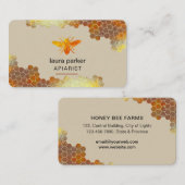 ハニカムハニービーアピアリストヘキソンズビーキーパーB 名刺 (正面/裏面)