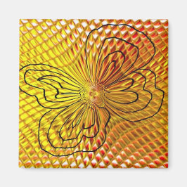 ハニカムバタフライ磁石 マグネット