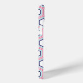 ハニカムパタカッコいいーンおよびピンクモノグラム Case-Mate iPhoneケース (裏面 / 右)