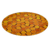 ハニカムパターンガラス切断板 カッティングボード (角)