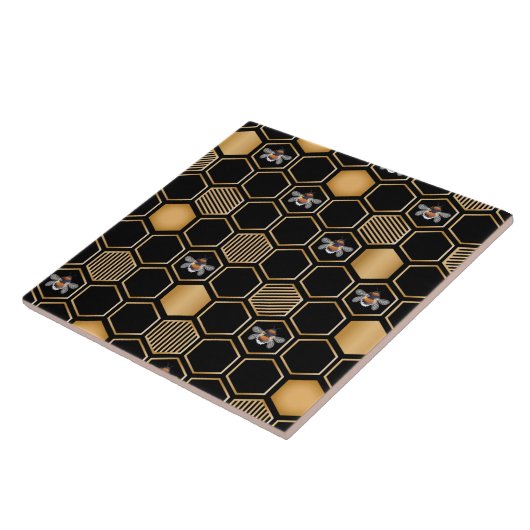 ハニカムパターン タイル (側面)