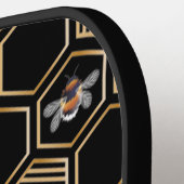 ハニカムパターン ピックルボールラケット (左詳細)