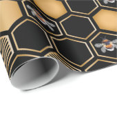 ハニカムパターン ラッピングペーパー (ロールコーナー)
