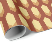 ハニカムパターン ラッピングペーパー (ロールコーナー)