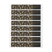 ハニカムパターン ラップアラウンドラベル (シート)