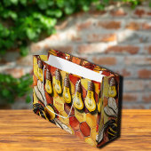 ハニカムビーとガーデンのストリングライト ラージペーパーバッグ