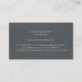 ハニカムビーキーパーアピアリストエレガント 名刺 (裏面)