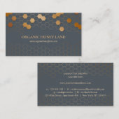 ハニカムビーキーパーアピアリストエレガント 名刺 (正面/裏面)