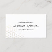 ハニカムビーキーパー 名刺 (裏面)