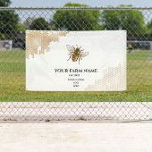 ハニカムビーファームビーキーパーアピアリストミツバチ 横断幕 (インサイチュ)