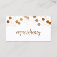 ハニカムビーファーム養蜂場金ゴールドシンプル