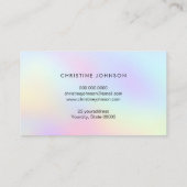 ハニカムビーロゴ 名刺 (裏面)