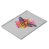 ハニカムビー手帳 ノートブック (左側)