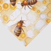 ハニカムビー系デザイン1 薄葉紙 (詳細)