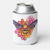 ハニカムビー 缶クーラー (缶裏面)